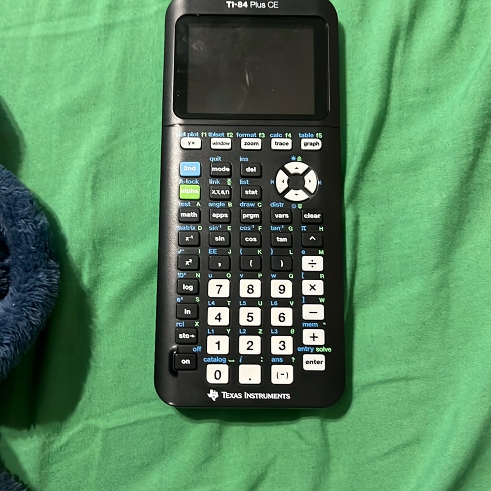 TI-84 plus ce graphing calculator